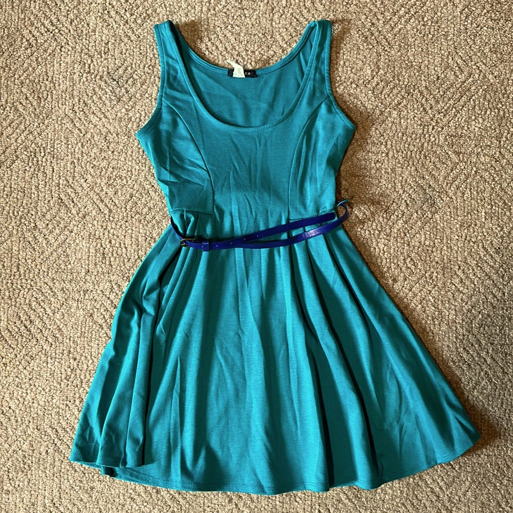 O’-sher Teal Dress